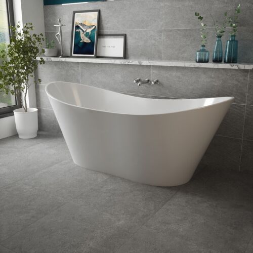 British Baths Allerston 1800mm Stone Resin Matt Finish Freestanding
